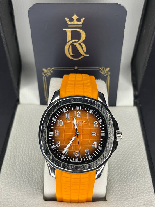 Patek Philippe Aquanaut –(Bold Orange Dial)