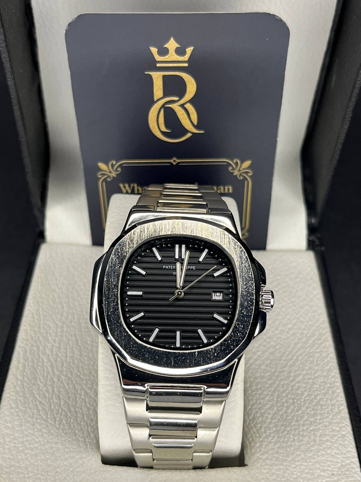 Patek Philippe Nautilus (Black Dial)