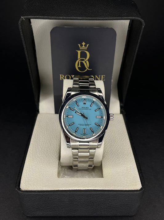 Rolex Oyster Perpetual( Baby Blue Dial)