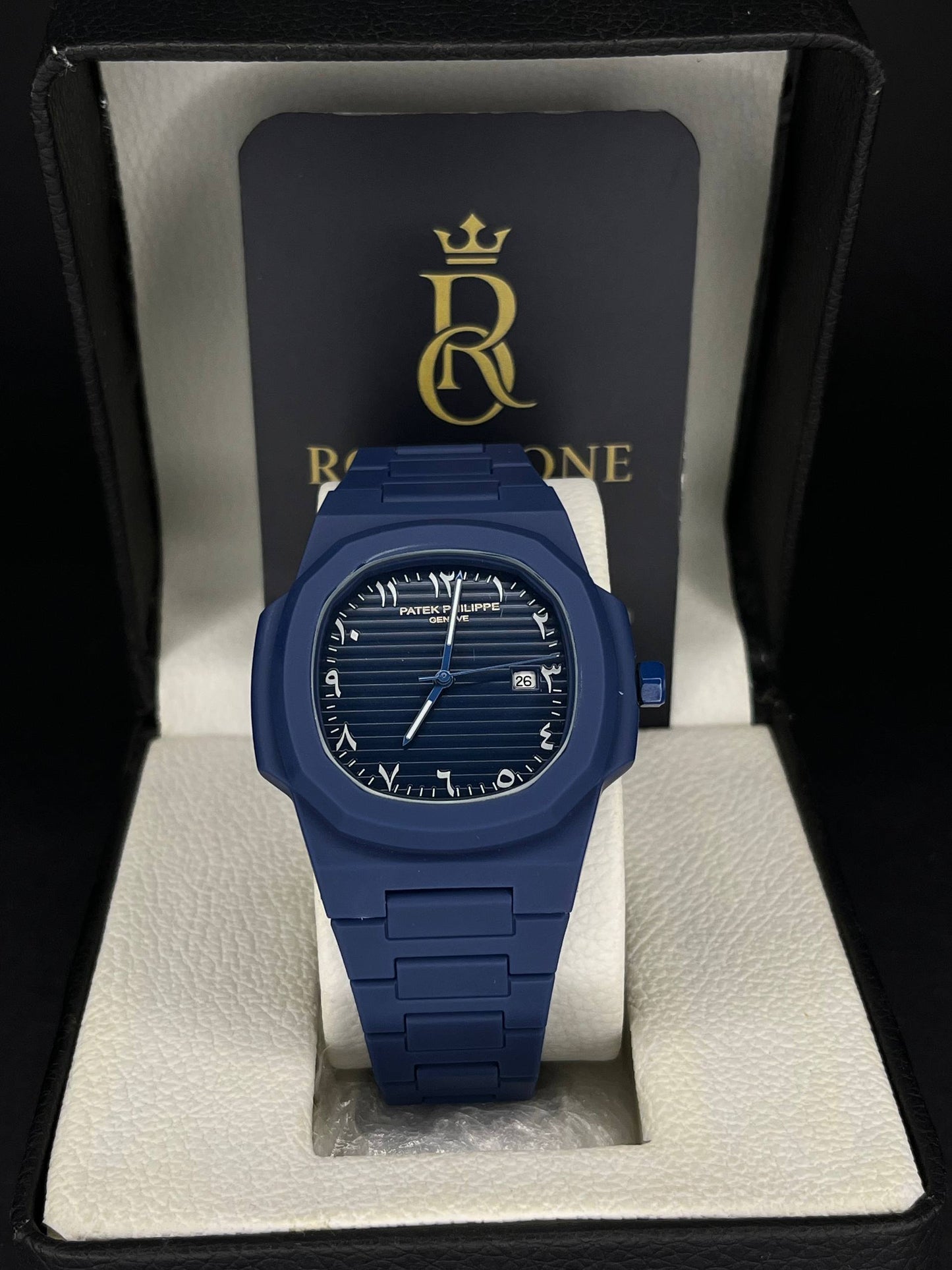Patek Philippe_ "navy blue Carbon Noir "