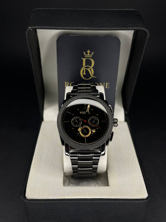 Fossil Machine Chronograph (Black Dial)